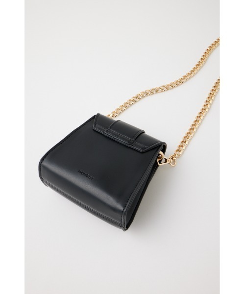 MOUSSY（マウジー）の「CHAIN STRAP バッグ（ショルダーバッグ・レディース・ブラック/ホワイト/グリーン・FREE）」の22枚目の写真