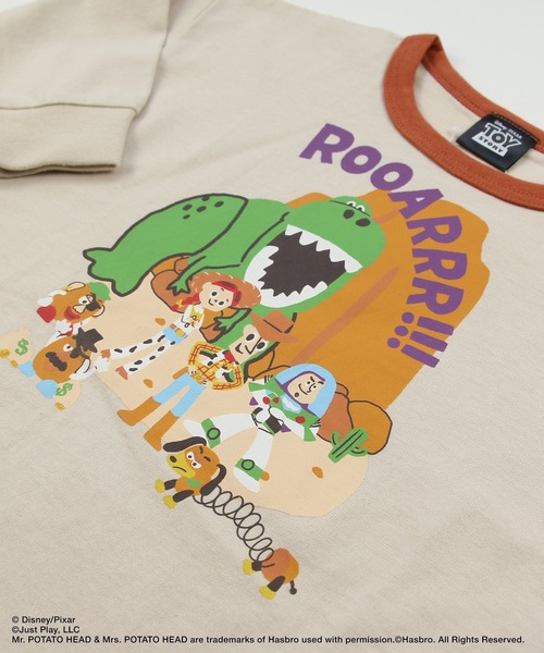 JAM & LINK(ジャムアンドリンク)の「トイ・ストーリー 長袖Tシャツ(Tシャツ/カットソー・キッズ・クリーム/チャコールグレー/ブルー/オレンジ・80cm/140cm/130cm/100cm/120cm/110cm/90cm)」の16枚目の写真
