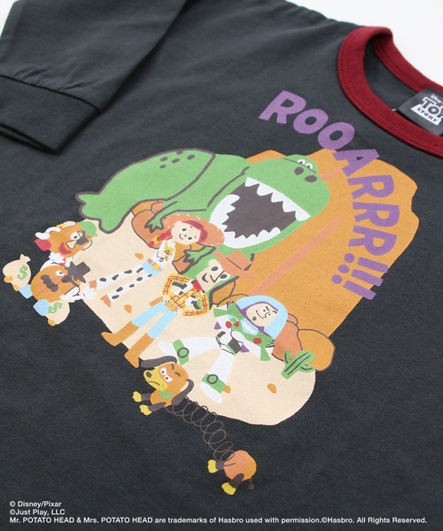 JAM & LINK(ジャムアンドリンク)の「トイ・ストーリー 長袖Tシャツ(Tシャツ/カットソー・キッズ・クリーム/チャコールグレー/ブルー/オレンジ・80cm/140cm/130cm/100cm/120cm/110cm/90cm)」の17枚目の写真