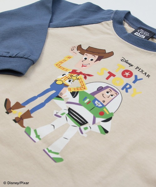 JAM & LINK(ジャムアンドリンク)の「トイ・ストーリー 長袖Tシャツ(Tシャツ/カットソー・キッズ・クリーム/チャコールグレー/ブルー/オレンジ・80cm/140cm/130cm/100cm/120cm/110cm/90cm)」の19枚目の写真