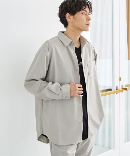 LAKOLE（ラコレ）の「SMOOTH TRレギュラー / 966574（シャツ/ブラウス・メンズ・マスタード/ブラック/アイボリー/ダークオリーブ・MEDIUM/LARGE/SMALL/X-LARGE）」の3枚目の写真