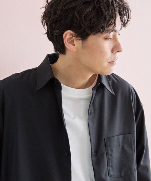 LAKOLE（ラコレ）の「SMOOTH TRレギュラー / 966574（シャツ/ブラウス・メンズ・マスタード/ブラック/アイボリー/ダークオリーブ・MEDIUM/LARGE/SMALL/X-LARGE）」の6枚目の写真