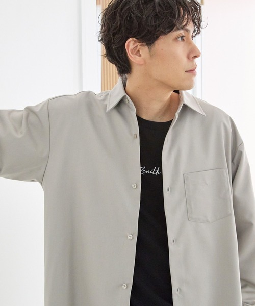 LAKOLE（ラコレ）の「SMOOTH TRレギュラー / 966574（シャツ/ブラウス・メンズ・マスタード/ブラック/アイボリー/ダークオリーブ・MEDIUM/LARGE/SMALL/X-LARGE）」の8枚目の写真