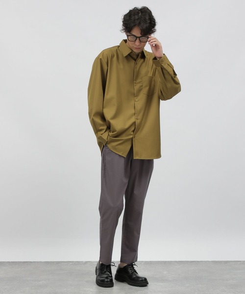 LAKOLE（ラコレ）の「SMOOTH TRレギュラー / 966574（シャツ/ブラウス・メンズ・マスタード/ブラック/アイボリー/ダークオリーブ・MEDIUM/LARGE/SMALL/X-LARGE）」の16枚目の写真