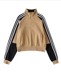 ▲Side Line Half Zip Sweat / サイドラインハーフジップスウェット