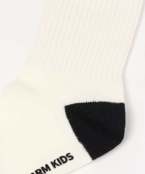 LOWRYS FARM（ローリーズファーム）の「ＨＥＬＬＯラインソックス  968281（ソックス/靴下・キッズ・レッド/グリーン/ブラック・MEDIUM/LARGE）」の10枚目の写真