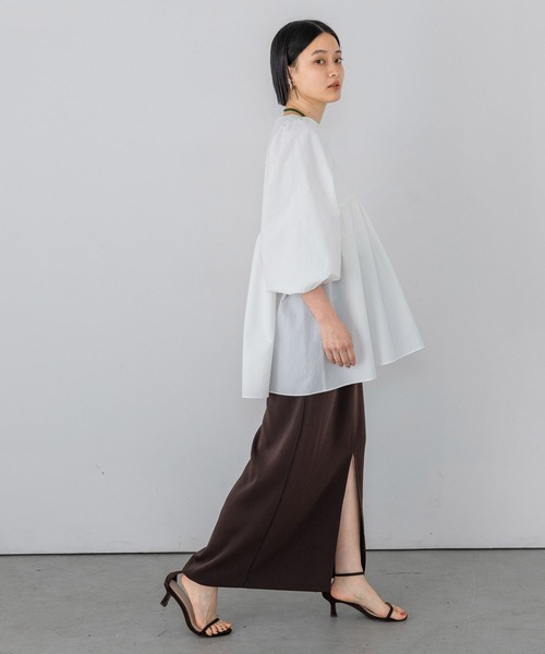 アパートバイ　ペプラムブラウス 楽天市場】【SALE／20%OFF】アシメペプラムブラウス A part by
