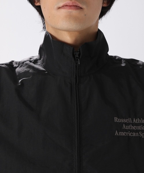 Russell Athletic(ラッセルアスレティック)の「【Russell Athletic】別注ナイロントレーニングジャケット(ナイロンジャケット・メンズ・カーキ/グレー/ブラック・LARGE)」の15枚目の写真