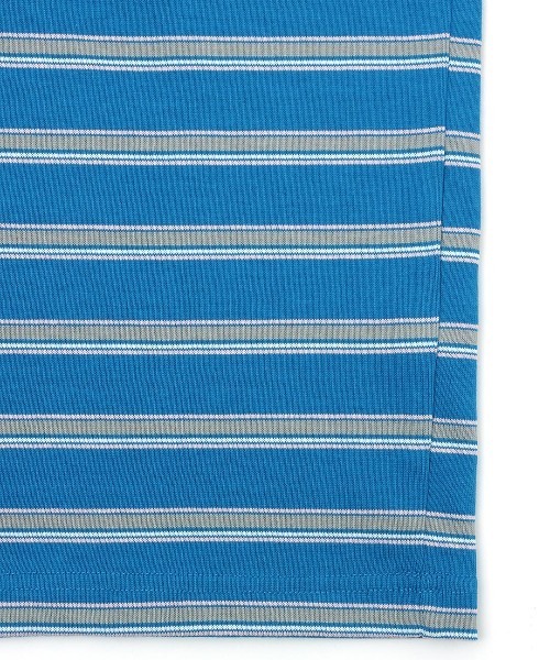 チチカカ（チチカカ）の「カラフルボーダークルーネックロングＴシャツ【ユニセックス】（Tシャツ/カットソー・メンズ・ブルー/ブラック/グリーン・FREE）」の16枚目の写真