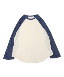 atmos pink ラグランスラブ ロンT