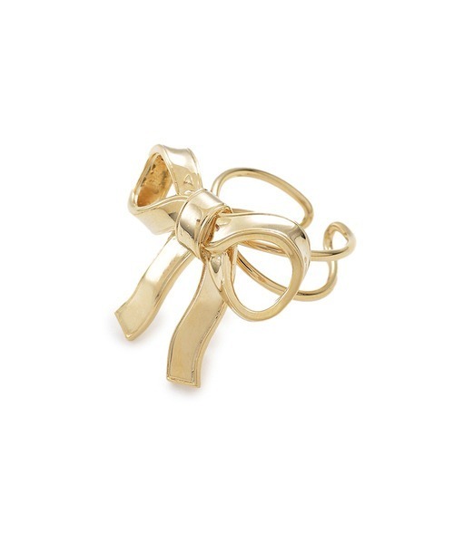 FURFUR（ファーファー）の「リボンリング（リング・レディース・シルバー/ゴールド・FREE）」の6枚目の写真