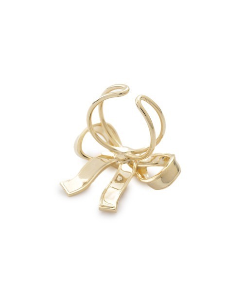 FURFUR（ファーファー）の「リボンリング（リング・レディース・シルバー/ゴールド・FREE）」の8枚目の写真
