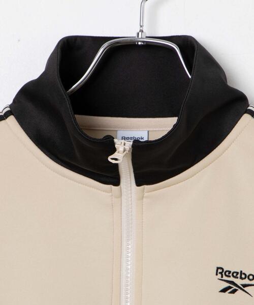 Reebok（リーボック）の「∴WEGO/別注Reebok ショートトラックジャケット（ジャージ・レディース・ブラック/ベージュ・FREE）」の13枚目の写真