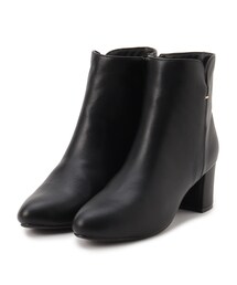 index | 【低反発クッション/6cmヒール】フェイクレザーショートブーツ(ブーツ)