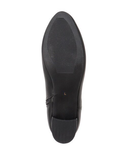 index（インデックス）の「◆【低反発クッション/6cmヒール】フェイクレザーショートブーツ（ブーツ・レディース・ベージュ/ブラック・02/01/03）」の13枚目の写真