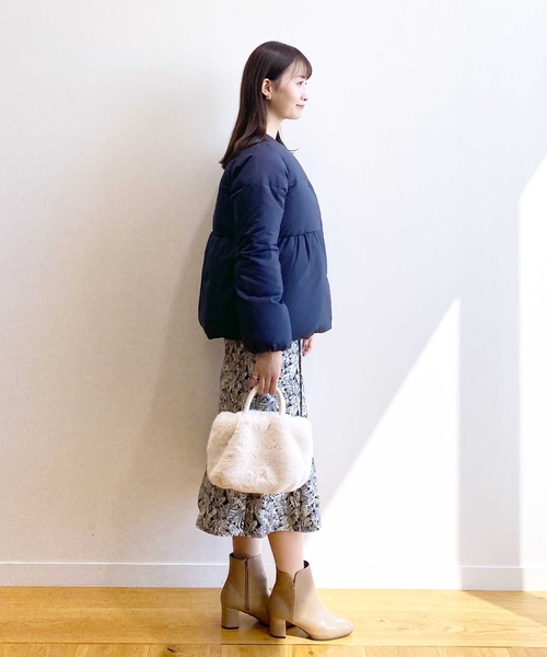 index（インデックス）の「◆【低反発クッション/6cmヒール】フェイクレザーショートブーツ（ブーツ・レディース・ベージュ/ブラック・02/01/03）」の20枚目の写真