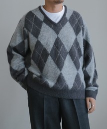 GYMPHLEX（ジムフレックス）の「Gymphlex | Vネックニットプルオーバー MEN（ニット/セーター・メンズ）」