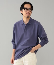 BEAMS F | ELACIO / カノコ ロングスリーブ ポロシャツ(ポロシャツ)