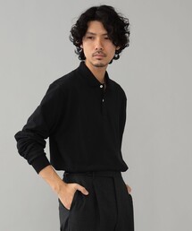 BEAMS F | ELACIO / カノコ ロングスリーブ ポロシャツ(ポロシャツ)