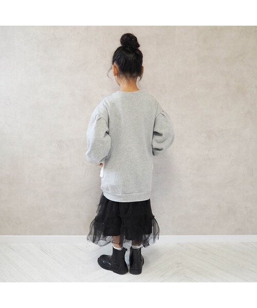 BREEZE（ブリーズ）の「立体ポケットバリエーショントレーナ（スウェット・キッズ・ブラック/グレー・100/80/90/140/130/120/110）」の4枚目の写真