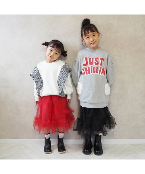 BREEZE（ブリーズ）の「立体ポケットバリエーショントレーナ（スウェット・キッズ・ブラック/グレー・100/80/90/140/130/120/110）」の5枚目の写真