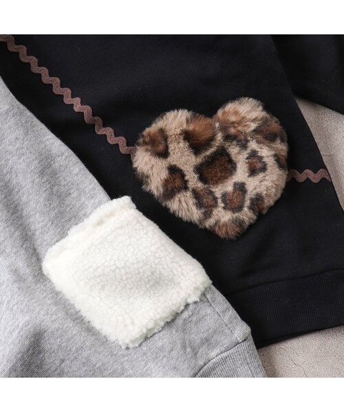 BREEZE（ブリーズ）の「立体ポケットバリエーショントレーナ（スウェット・キッズ・ブラック/グレー・100/80/90/140/130/120/110）」の13枚目の写真