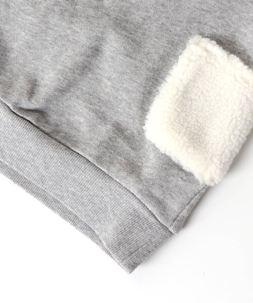 BREEZE（ブリーズ）の「立体ポケットバリエーショントレーナ（スウェット・キッズ・ブラック/グレー・100/80/90/140/130/120/110）」の7枚目の写真