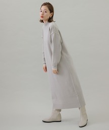 URBAN RESEARCH Sonny Label | 配色シームモックネックニットワンピース(ワンピース)