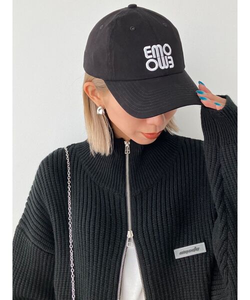 EMODA（エモダ）の「ロゴツイルキャップ（キャップ・レディース・ブラック/ブラウン・FREE）」の22枚目の写真