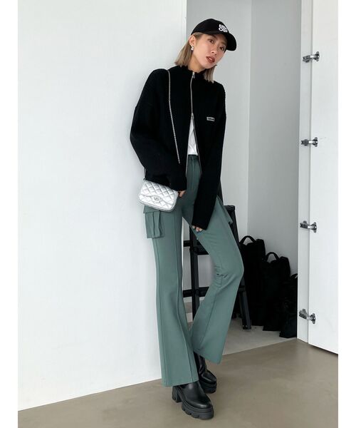 EMODA（エモダ）の「ロゴツイルキャップ（キャップ・レディース・ブラック/ブラウン・FREE）」の4枚目の写真