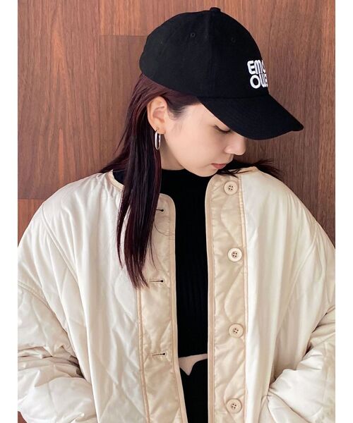 EMODA（エモダ）の「ロゴツイルキャップ（キャップ・レディース・ブラック/ブラウン・FREE）」の9枚目の写真