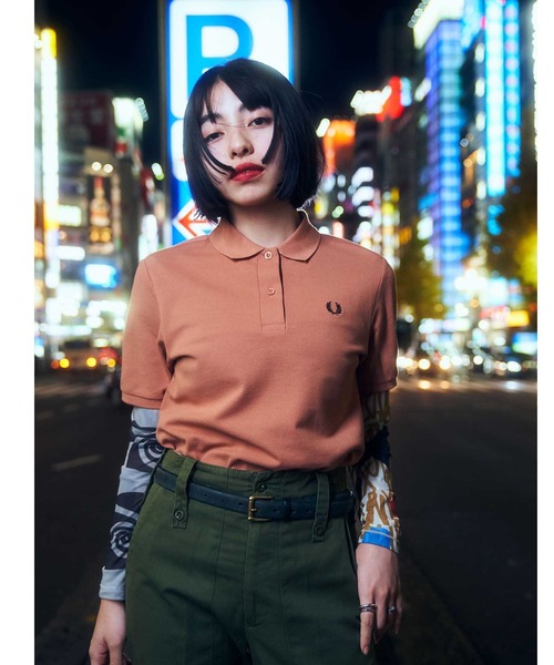 フレッドペリー　FRED PEARY　半袖　ポロシャツ　半袖コットン FRED PERRY（フレッドペリー）の「FRED RERRY フレッドペリー