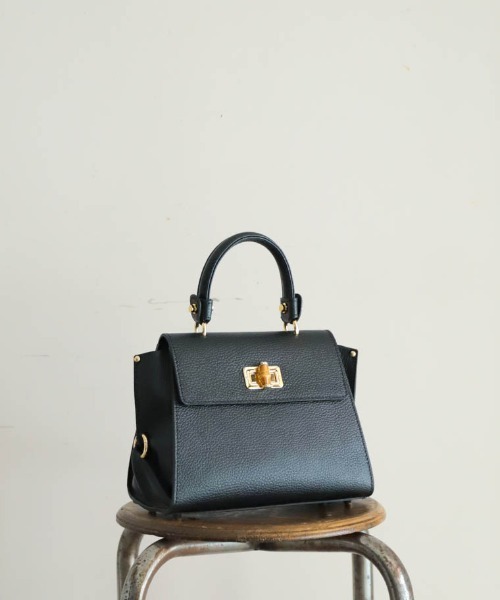 MARCO BIANCHINI(マルコビアンチーニ)の「【MARCO BIANCHINI】トップハンドルBAG(ショルダーバッグ・レディース・ブラック/ブラウン/キナリ・FREE)」の22枚目の写真