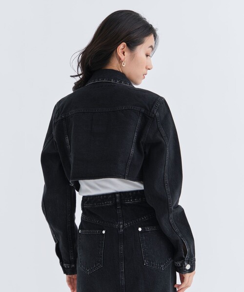 《12/3まで期間限定》【JOHN LAWRENCE SULLIVAN/ジョンローレンスサリバン】WASHED DENIM CUTTING JACKET/ウォッシュドデニムカッティングジャケット