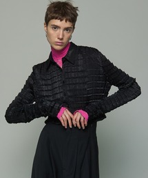 MAISON SPECIAL | Box Pleated Shirt/ボックスプリーツシャツ【MAISON SPECIAL/メゾンスペシャル】■セットアップ対応■(シャツ/ブラウス)