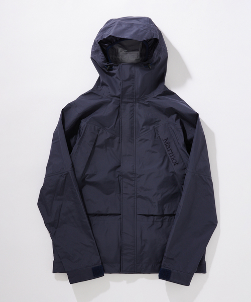 MARMOT（マーモット）の「【Marmot / マーモット】別注 GORE-TEX 3L Shell Jacket（マウンテンパーカー・メンズ・ブラック/ネイビー・MEDIUM/LARGE/X-LARGE）」の16枚目の写真