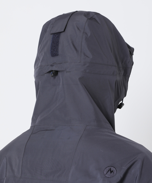 MARMOT（マーモット）の「【Marmot / マーモット】別注 GORE-TEX 3L Shell Jacket（マウンテンパーカー・メンズ・ブラック/ネイビー・MEDIUM/LARGE/X-LARGE）」の10枚目の写真