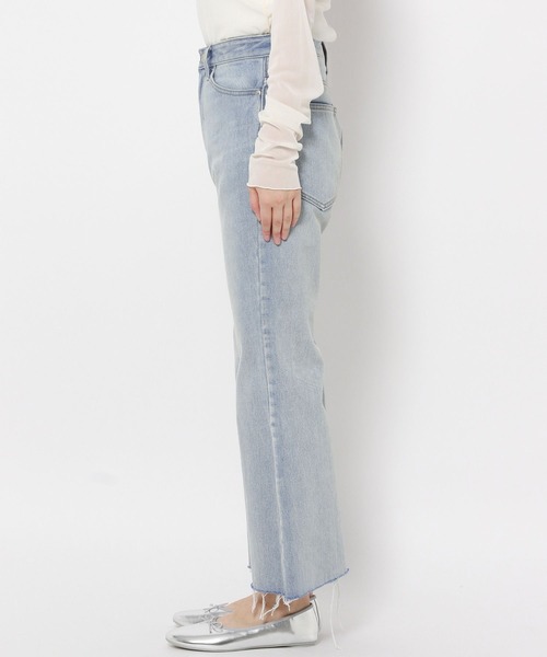 LOWRYS FARM(ローリーズファーム)の「CONE/フレアパンツ 991525(デニムパンツ・レディース・ブラック/ブルー/ブルー系その他・MEDIUM/LARGE)」の17枚目の写真