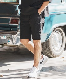 felkod | mp11868-Stretch Nylon One Side Cargo Pants カーゴパンツ(カーゴパンツ)