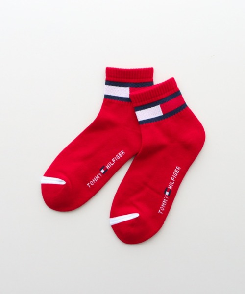TOMMY HILFIGER(トミーヒルフィガー)の「【3足セット】TOMMY HILFIGER レディース メンズ 抗菌防臭 足底パイル フラッグ ショートソックス 93481521/92554021(ソックス/靴下・メンズ・その他3/ブラック/その他2・25~27cm/23~25cm)」の7枚目の写真