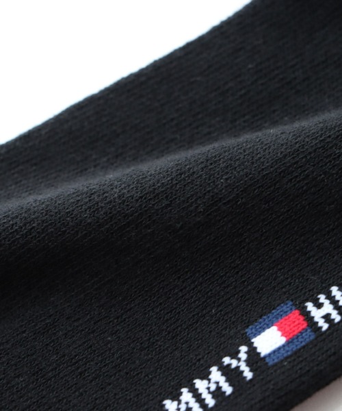 TOMMY HILFIGER(トミーヒルフィガー)の「【3足セット】TOMMY HILFIGER レディース メンズ 抗菌防臭 足底パイル フラッグ ショートソックス 93481521/92554021(ソックス/靴下・メンズ・その他3/ブラック/その他2・25~27cm/23~25cm)」の11枚目の写真