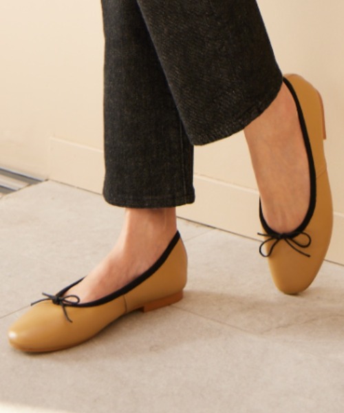 REMME(レメ)の「REMME/バレエシューズ(バレエシューズ・レディース・シルバー/ブラック/ベージュ・36/37/38)」の10枚目の写真