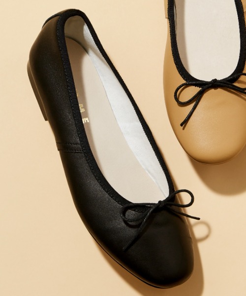 REMME(レメ)の「REMME/バレエシューズ(バレエシューズ・レディース・シルバー/ブラック/ベージュ・36/37/38)」の12枚目の写真