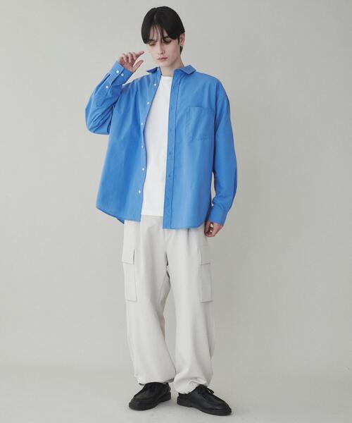 LUCY（ルーシー）の「LUCY/トロミカーゴスラックス（カーゴパンツ・メンズ・ライトベージュ/カーキ/ブラック・MEDIUM/LARGE）」の6枚目の写真