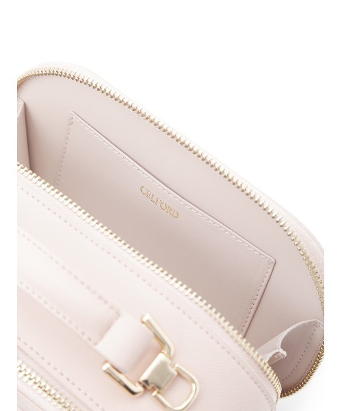 CELFORD（セルフォード）の「エンボスロゴカメラバッグ（ショルダーバッグ・レディース・アイボリー/キャメル・FREE）」の15枚目の写真