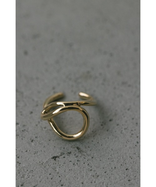 STYLEMIXER（スタイルミキサー）の「カーブラインアートリング（リング・レディース・シルバー/ゴールド・FREE）」の5枚目の写真