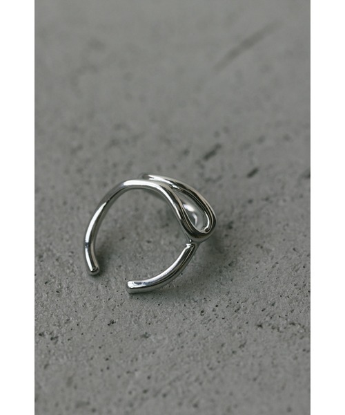 STYLEMIXER（スタイルミキサー）の「カーブラインアートリング（リング・レディース・シルバー/ゴールド・FREE）」の4枚目の写真