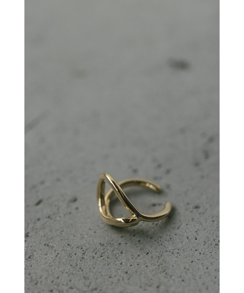 STYLEMIXER（スタイルミキサー）の「カーブラインアートリング（リング・レディース・シルバー/ゴールド・FREE）」の7枚目の写真