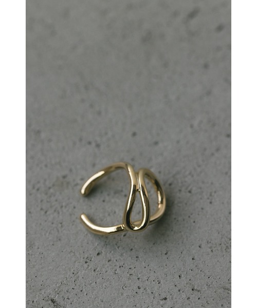 STYLEMIXER（スタイルミキサー）の「カーブラインアートリング（リング・レディース・シルバー/ゴールド・FREE）」の9枚目の写真