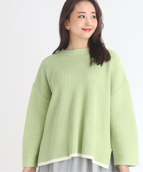 【セール】【E‐QUALITY/SALE/洗える】オフボディニット（ニット/セーター）｜Reflect（リフレクト）